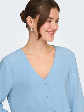 JDY Blúzka 'JDYCAPOTE' - Modrá