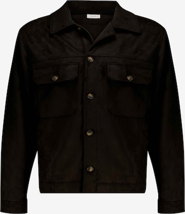 Deeluxe Übergangsjacke 'Crystian' in Schwarz: Vorderseite