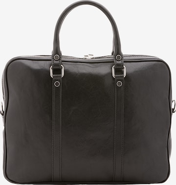 Borsa a mano di Viola Castellani in nero: frontale