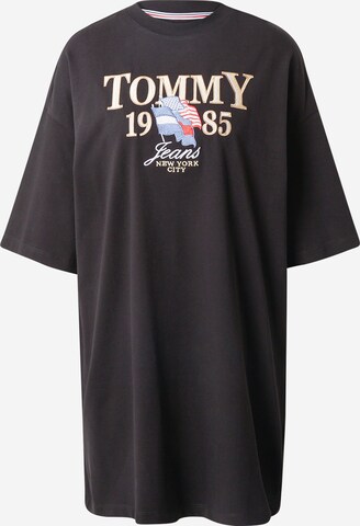 Tommy Jeans Kleid in Schwarz: predná strana