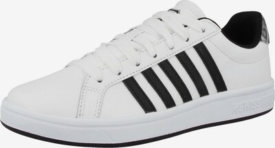 K-SWISS Sneaker 'Court Tiebreak' in grau / schwarz / weiß, Produktansicht