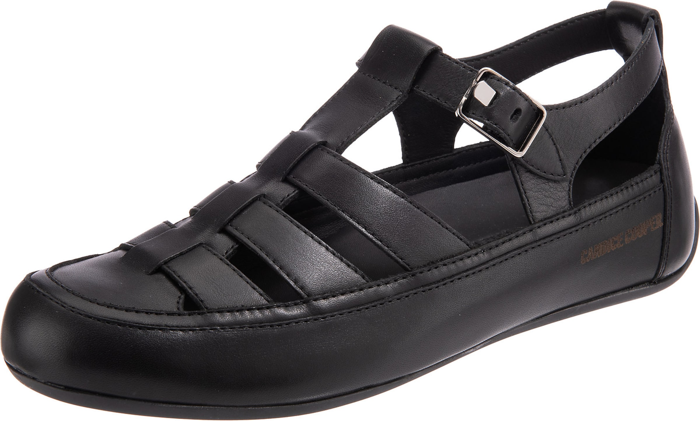 Candice Cooper Sandaal in Zwart: voorkant