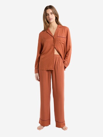 ETAM Pyjamahose 'Manari' in Braun