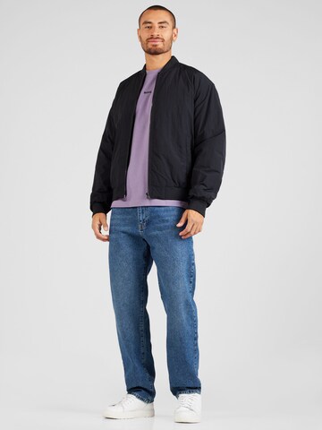 UNITED COLORS OF BENETTON Between-Season Jacket in Black