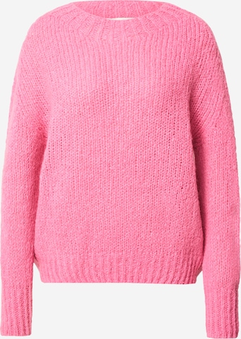 Pull-over OUI en rose : devant