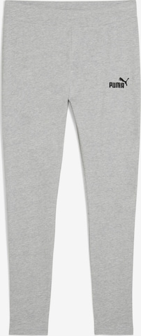 PUMA Skinny Leggings 'Essentials No. 1' in Grijs: voorkant
