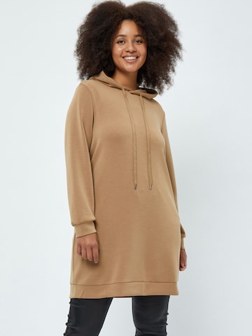 Peppercorn Jurk 'Dicette' in Beige: voorkant