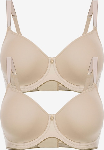 Conturelle BH 'Pure Feeling' in Beige: Vorderseite