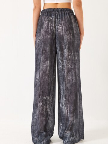 Bianco Lucci Široký strih Nohavice - Sivá