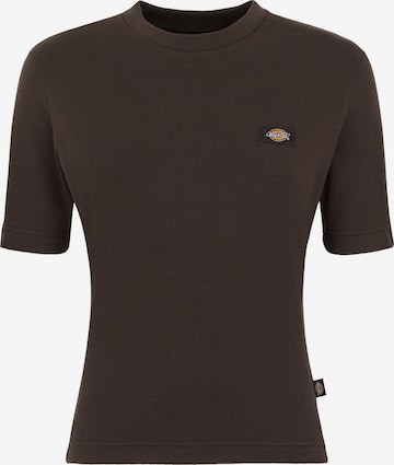 DICKIES T-shirt i brun: framsida