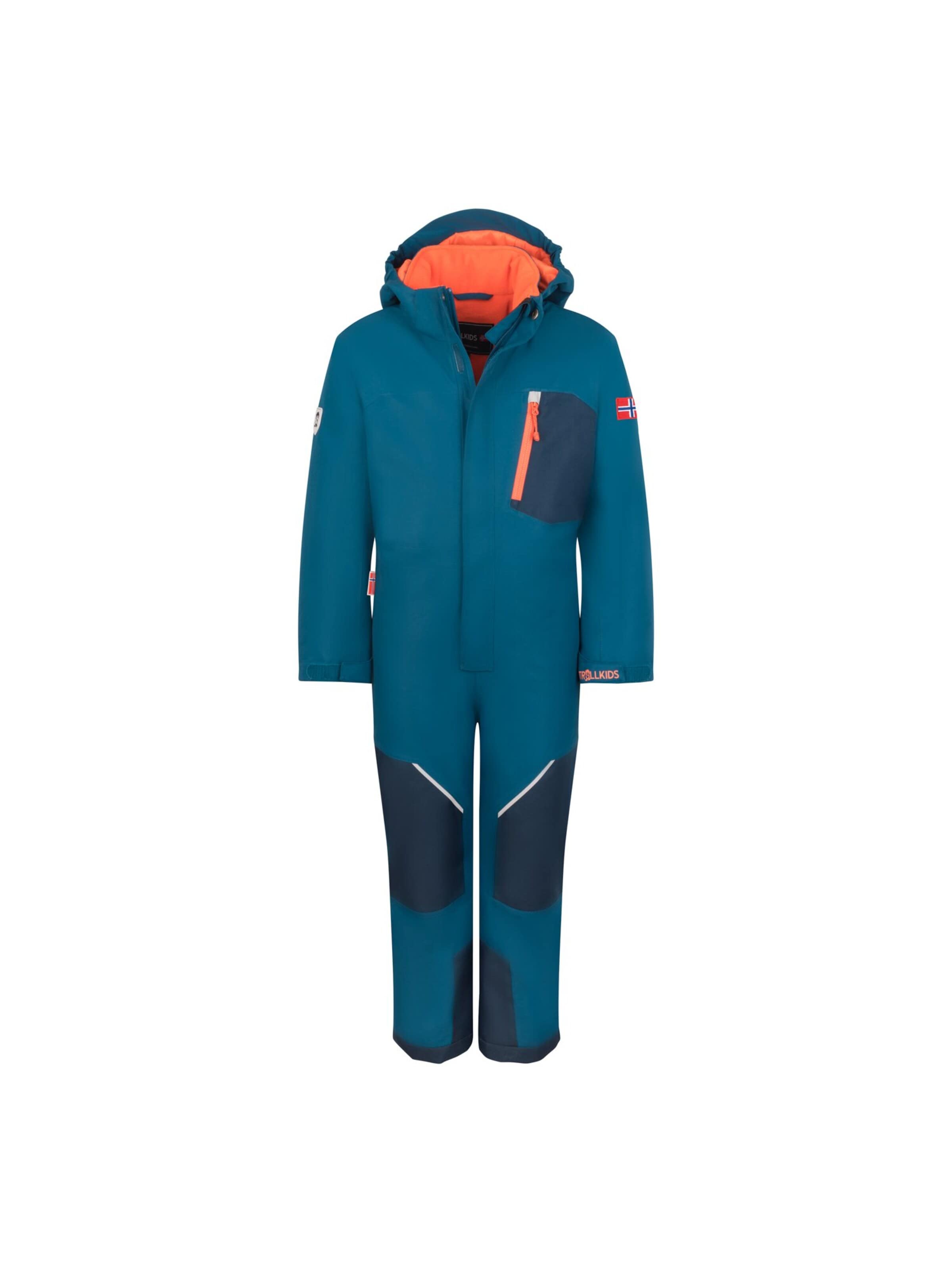 TROLLKIDS Dungarees in Blue: front