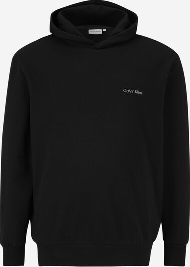 Calvin Klein Big & Tall Sweat-shirt en gris / noir / blanc, Vue avec produit