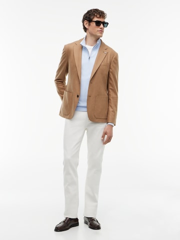 TOMMY HILFIGER Svetr 'ESSENTIAL' – modrá