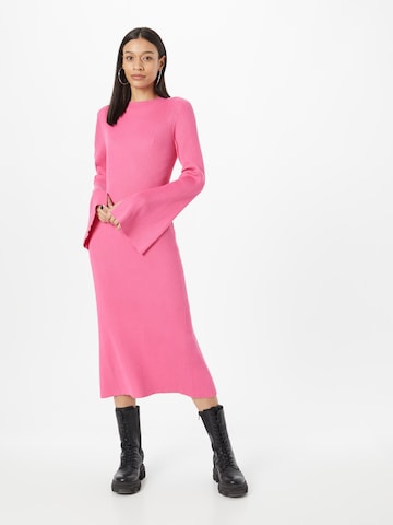 Lindex Úpletové šaty 'Ally' – pink: přední strana