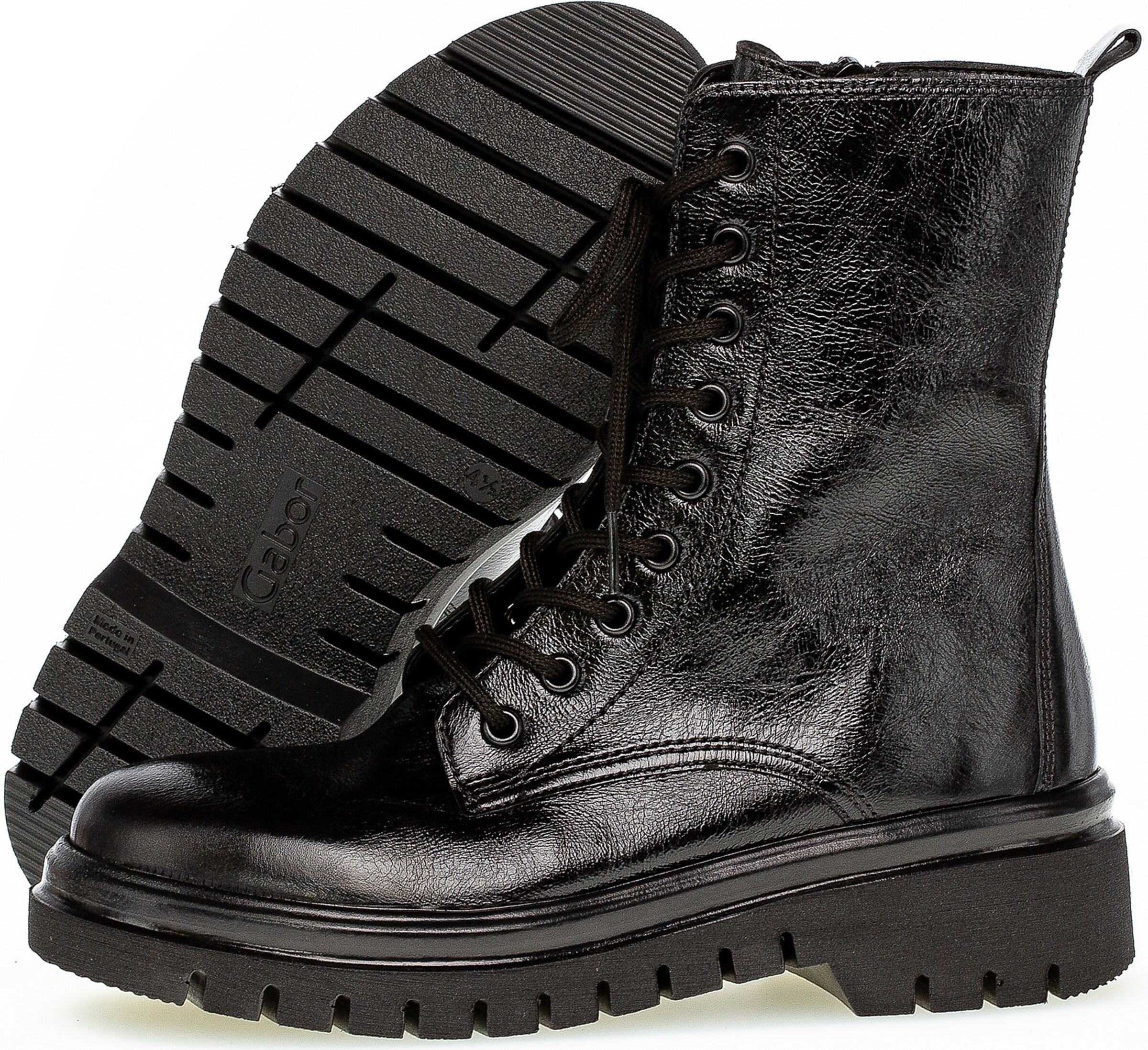 Chaussures Bottines à lacets GABOR en Noir 