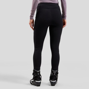 ODLO Skinny Sporthose 'Zeroweight' in Schwarz