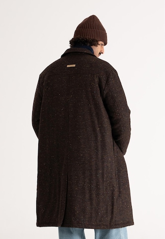 Cappotto di mezza stagione 'Herringbone' di Prohibited in marrone