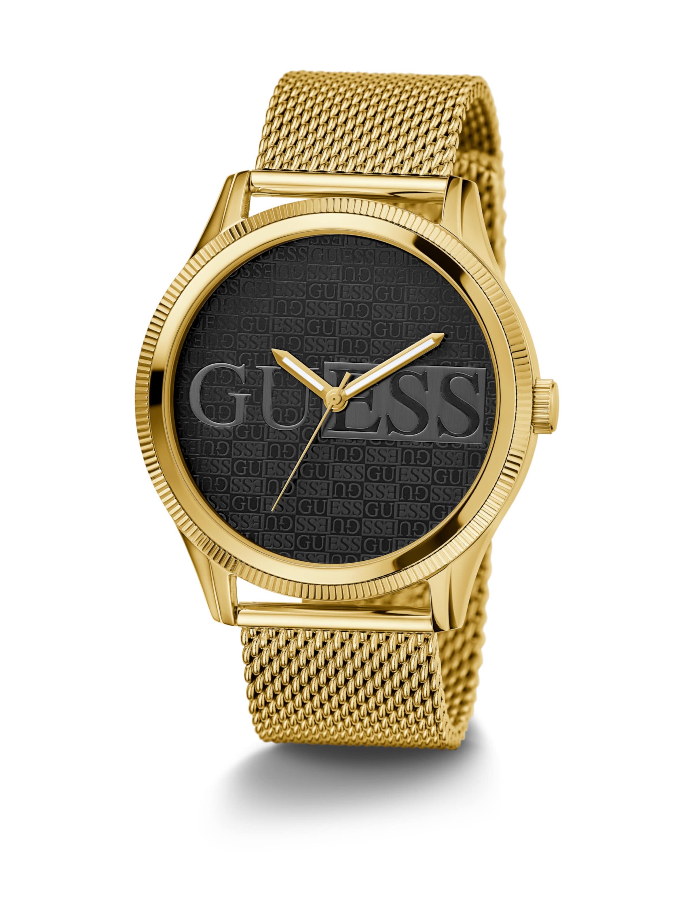 GUESS Analoog horloge 'GD REPUTATION' in Goud