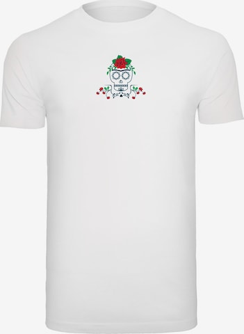 T-Shirt Merchcode en blanc : devant