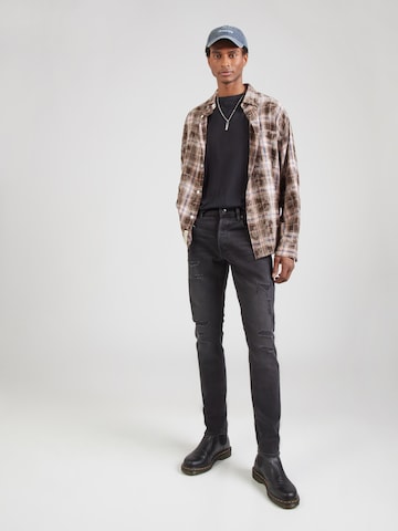 Tapered Jeans '3301' de la G-STAR pe gri