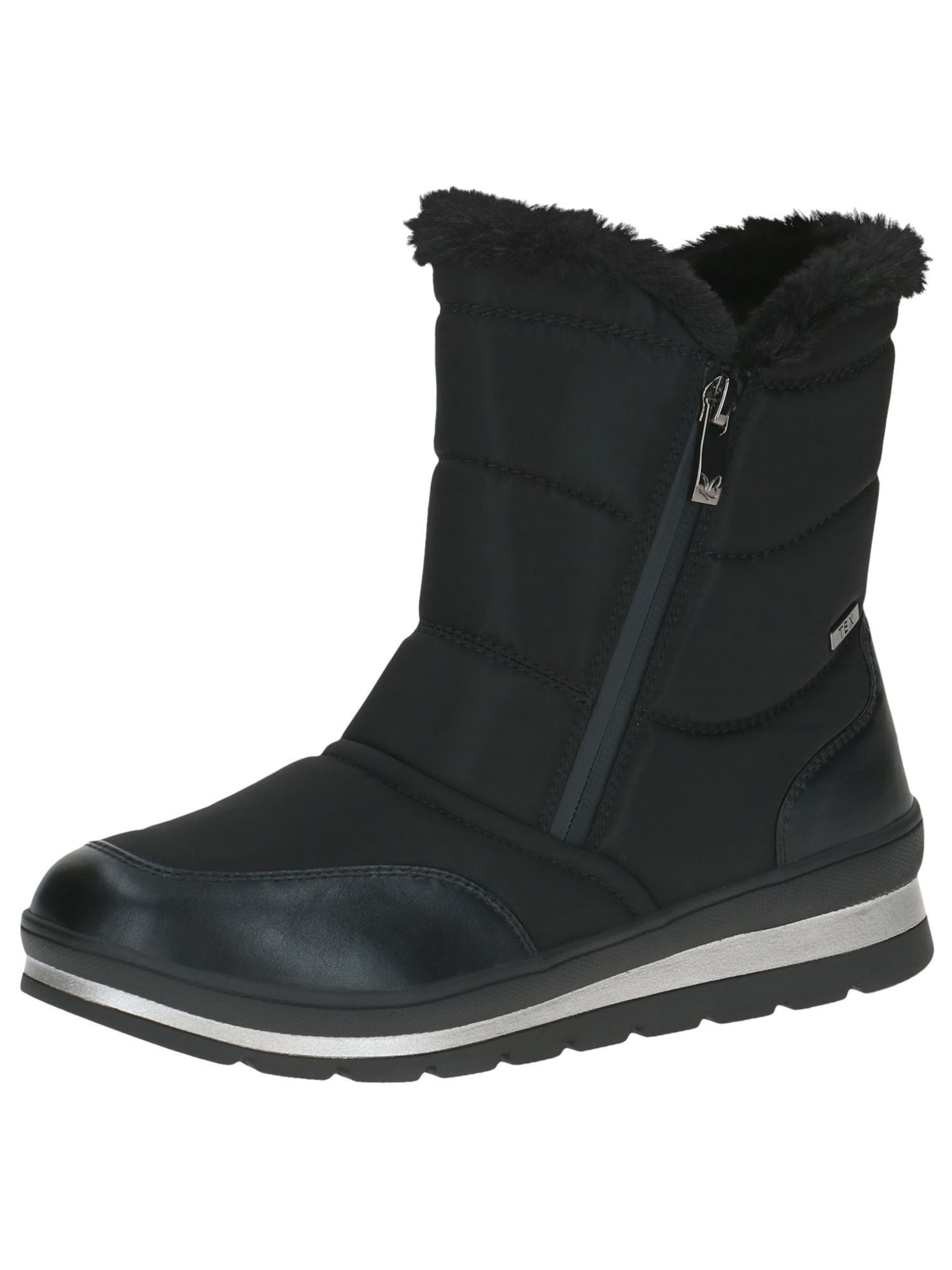 CAPRICE Stiefelette in Schwarz: Vorderseite