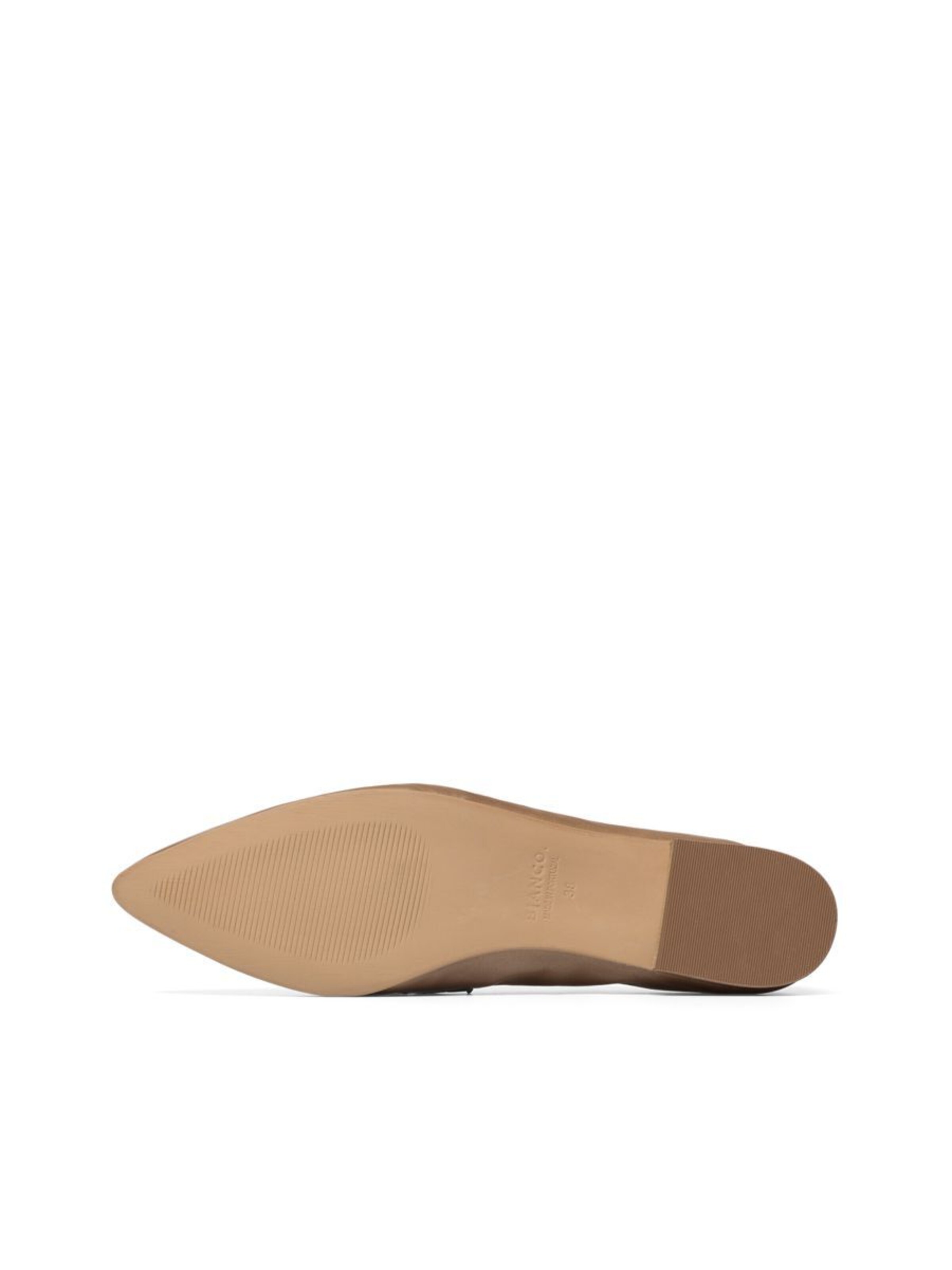 Bianco Classic Flats 'TRACEY' in Beige