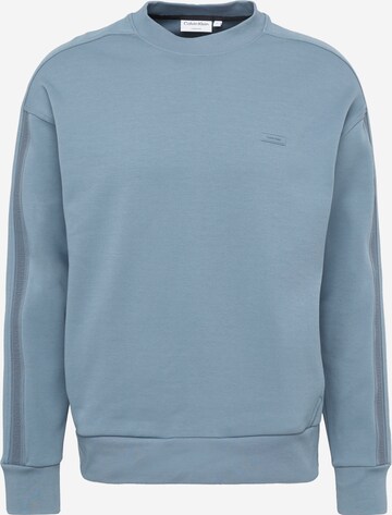 Calvin Klein Sweatshirt in Blauw: voorkant