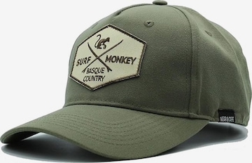 Casquette de sport Surf Monkey en vert : devant