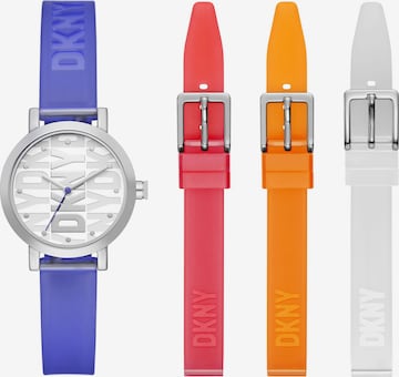 DKNY Analoog horloge in Zilver: voorkant