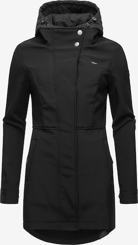 Manteau fonctionnel 'Ybela' Ragwear en noir