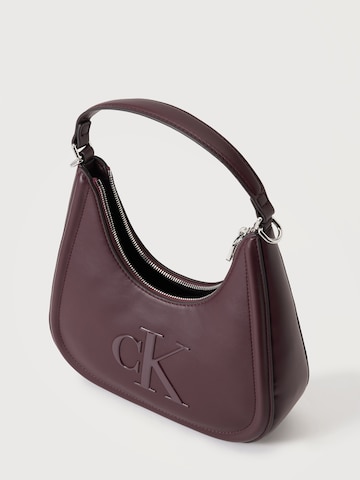 Calvin Klein Schultertasche 'BOLD' in Rot