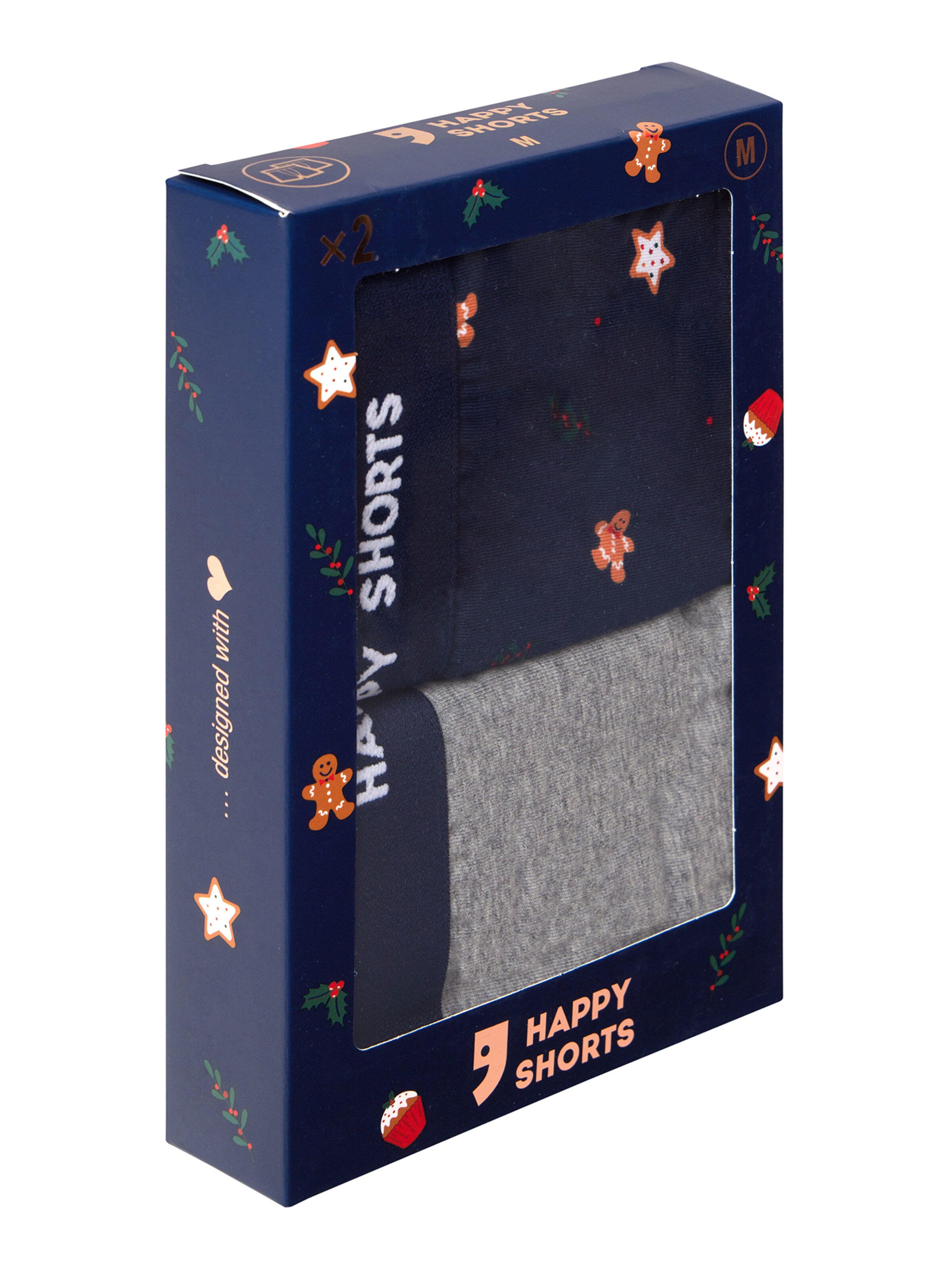 Phil & Co. Berlin Boxershorts ' All Styles ' in Gemengde kleuren