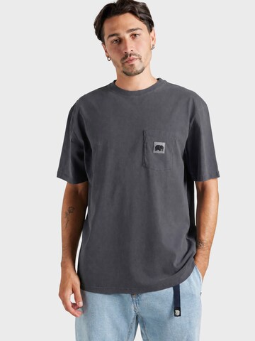Trendsplant Shirt 'GARZA' in Grijs: voorkant