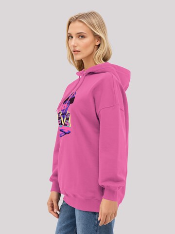 Sweat-shirt 'TV Times ' F4NT4STIC en rose