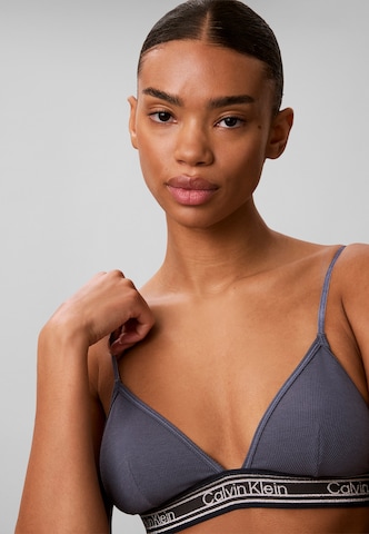 Calvin Klein Underwear Trójkąt Biustonosz w kolorze niebieski