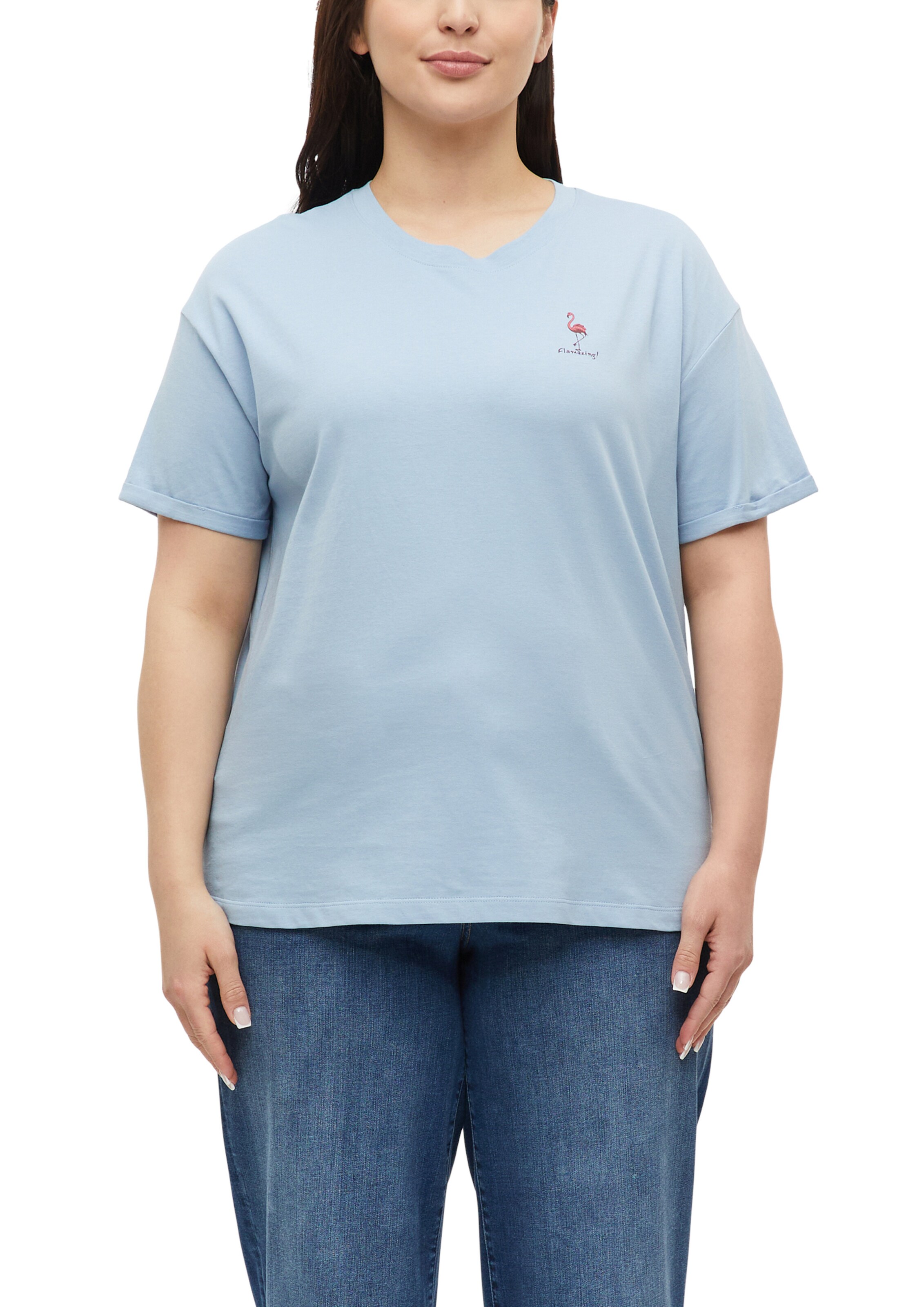 T-shirt s.Oliver CURVE en bleu