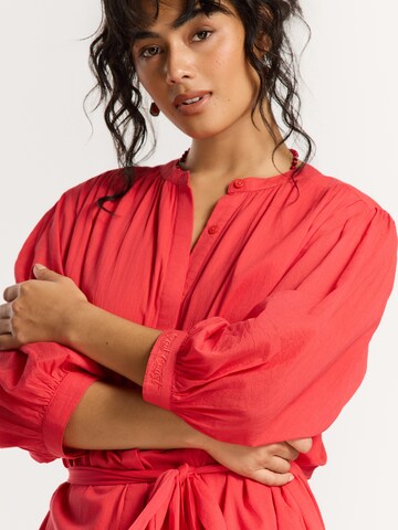 Robe-chemise 'Jaydi' Shiwi en rouge