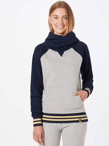 Fli Papigu Sweatshirt 'I am my Father's Legacy' in Blauw: voorkant