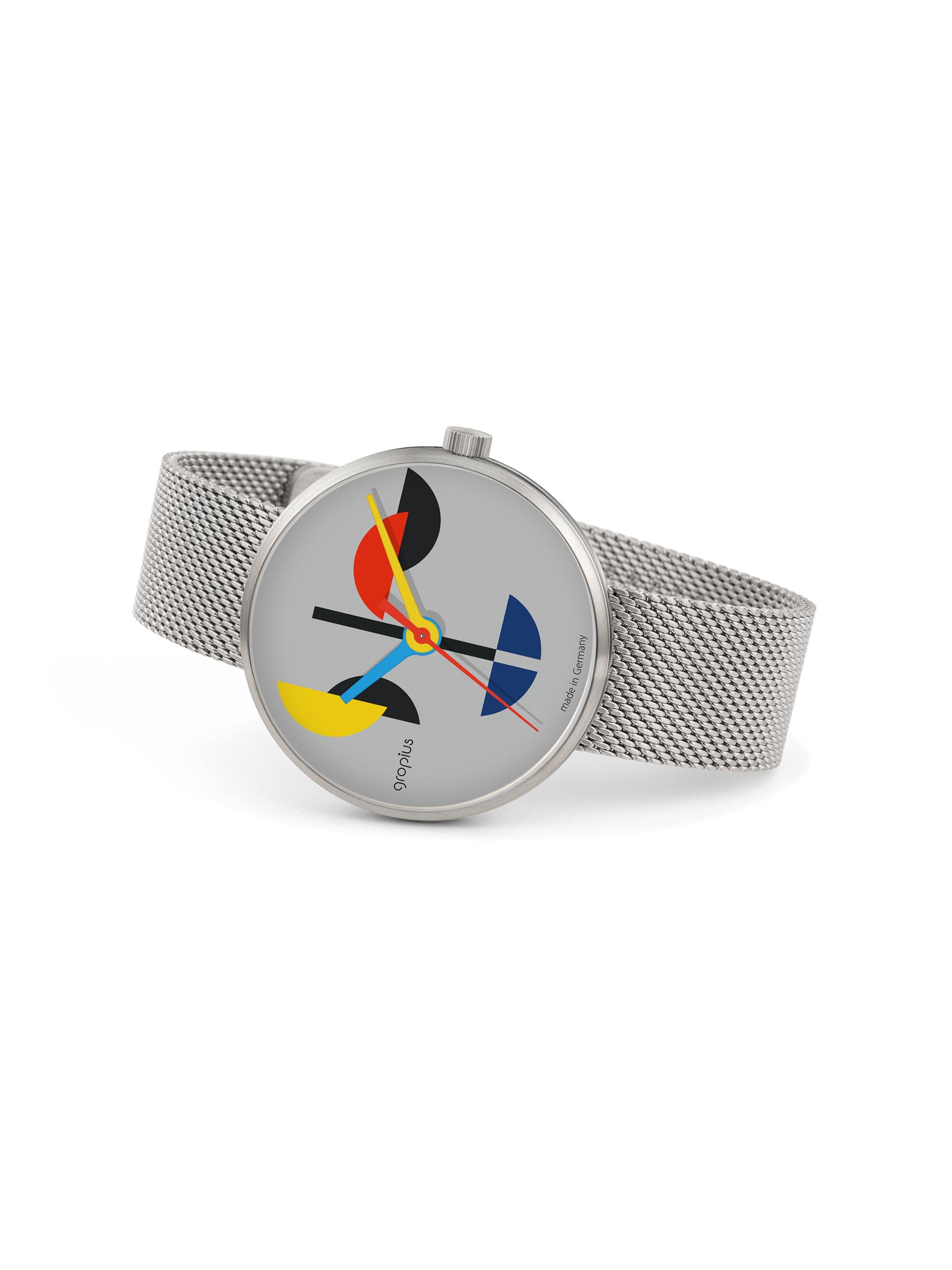 WALTER GROPIUS Analog Watch 'TRIADE DER SINNE' in Grey