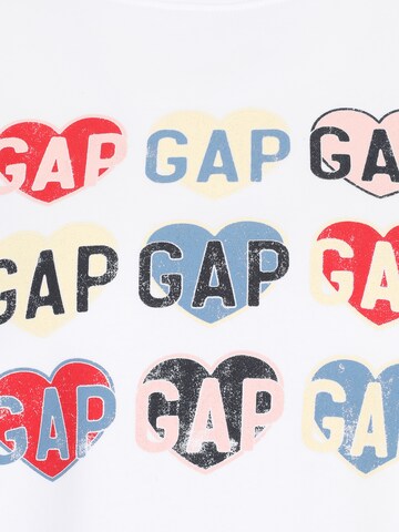 Gap Petite Sweatshirt 'HERITAGE' i hvid