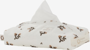 Noppies Βρεφική κουβέρτα 'Blooming Clover' σε λευκό: μπροστά