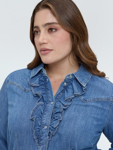 Fiorella Rubino Bluse‌‌‌ in Blau