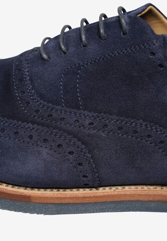 Henry Stevens Lace-Up Shoes 'Winston FBOF' in Blue