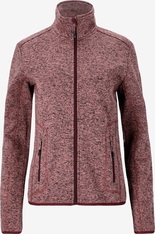 Whistler Functionele fleece jas in Rood: voorkant