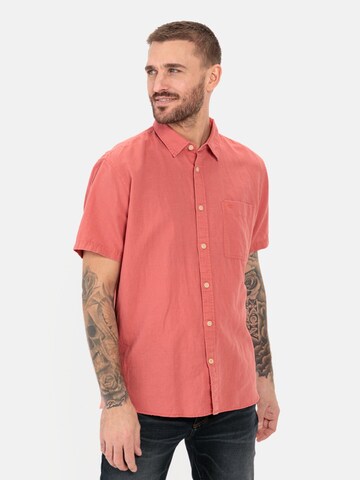 CAMEL ACTIVE Regular fit Button Up Shirt in Red