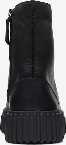 CLARKS Lace-Up Ankle Boots in Black