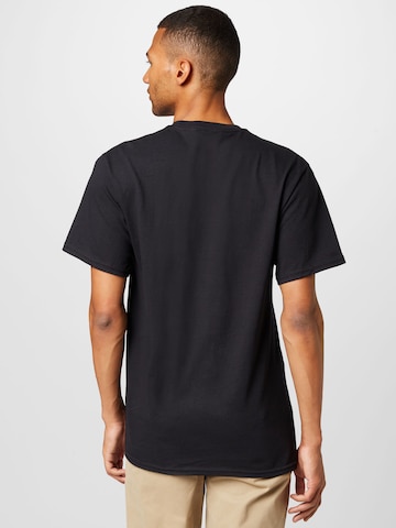 HUF Shirt 'GET FOLDED' in Zwart