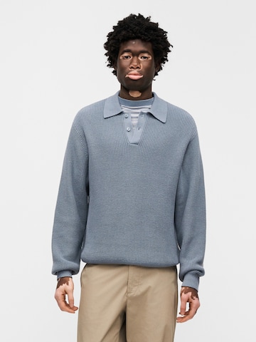 Carhartt WIP Sweter 'Miles' w kolorze niebieski: przód