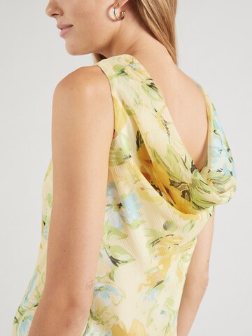 Robe de cocktail TOPSHOP en jaune