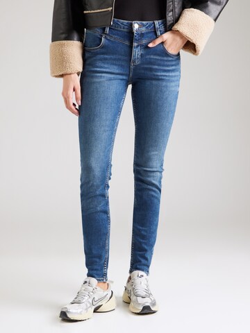 Skinny Jeans di QS in blu: frontale